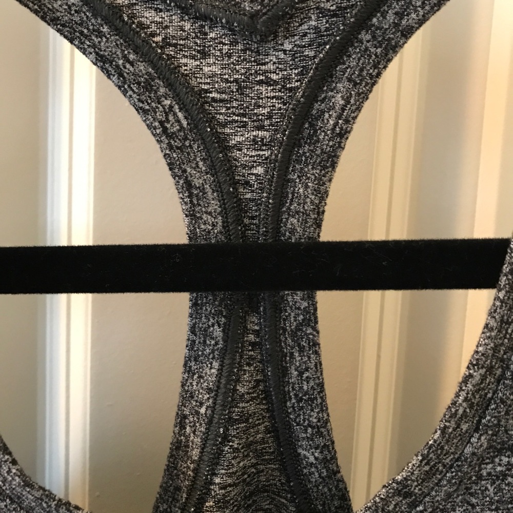 Gray Racerback Tank - Picture 2 of 3